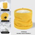 thumbnail image 1 of Mujeres Hombres sólido grueso cálido anillo bufanda cuello polaina calentador de cuello para regalo de Navidad, 1 of 9