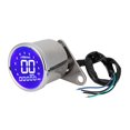 thumbnail image 2 of 7 Couleur Modifié Moto LCD Multifonction Tachymètre Compteur d'Huile Instrument 12V, 2 of 8