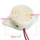 thumbnail image 3 of Zumbador Electrónico Uxcell DC 3V-24V 100dB Beep Tone Alarm Ringer Paquete de 2, 3 of 5