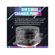 CoolerMaster MasterLiquid 240L Core 240mm ARGB CPU Liquid Cooler, Black