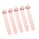 thumbnail image 3 of Bridas de gestión de cables perfke reutilizables 5 uds rosa, 3 of 9