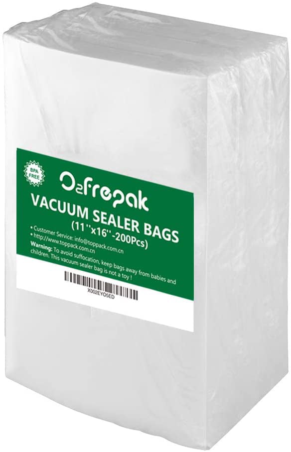 Details about   2 Roll Embossed Vacuum Sealer Bags 11" x 50' Commercial Food Seal Storage Bag 