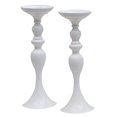 thumbnail image 1 of 2 Uds. De Soporte Largo Para Velas De Metal, Portavelas Para Té, Candelero, Jarrón De Flores Blanco-M Macarena Portavelas Portavelas, 1 of 6
