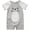 Gray, variant on Adorable Unisex Baby Totoro Short Sleeve Cotton Romper (90/18-24 Months, Grey)