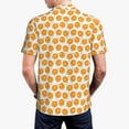 thumbnail image 6 of Cauagu Ping-Pong Table Tennis Racket Print Men's Polo Shirts, Short-Sleeve Polo Shirts for Men Performance Golf Shirt Athletic Casual Collared T-Shirt-Small, 6 of 8