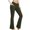 Green, variant on Women's Flared Yoga Pants Boot Cut Wide Leg Design Fitness Workout Slim Fit Sports Trousers