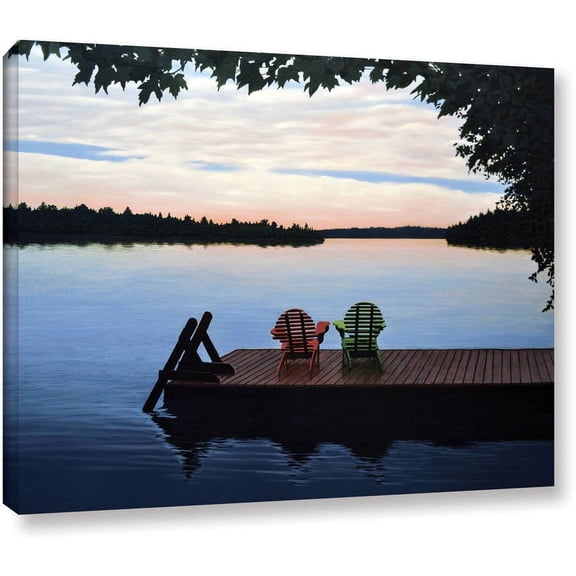 ArtWall Ken Kirsch "Tranquility" Wrapped Canvas