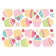 thumbnail image 1 of Brewster Home Fashions SA30169 Cupcake Stikarounds - 47 Po., 1 of 1