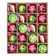 thumbnail image 1 of CSChome Hanging Christmas Balls Christmas Ball Set 20Pcs Easy to Install Lightweight Tree Hanging Festive Decorations, 1 of 7