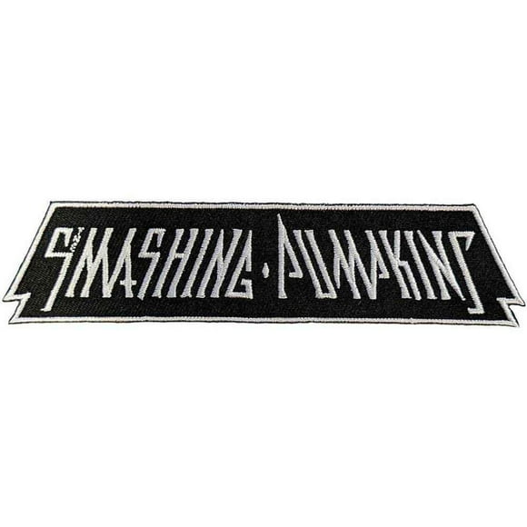 The Smashing Pumpkins Logo Woven Text Iron On Patch