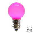 thumbnail image 2 of Vickerman G30 Pink Ceramic LED Replacement Bulb E12 .96W, 2 of 2