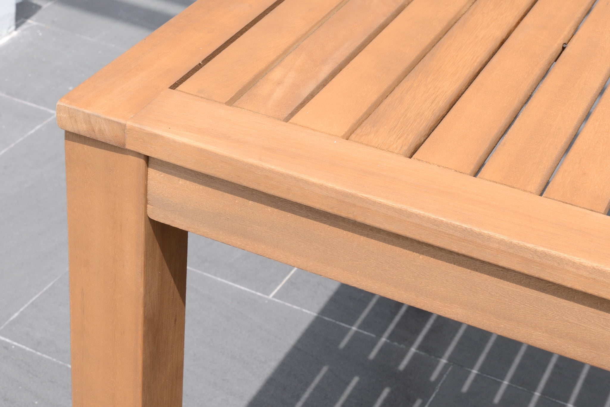 Allende 7 Piece Solid Wood 100% FSC Certified Rectangular Outdoor Dining Set