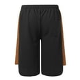 thumbnail image 3 of toraway Men's Summer Loose Straight Leg Solid Color Casual Shorts Fifth Pants XXL, 3 of 3