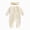 A1130-Beige, variant on Newborn Baby Girls Smocked Romper Preemie Long Sleeve Jumpsuit Going Home Outfit with Bow Headband,A1130-Light Green