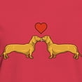 thumbnail image 3 of CafePress - Loveable Dachshunds Women's Classic T Shirt - Women's Traditional Fit Dark T-Shirt, 3 of 4