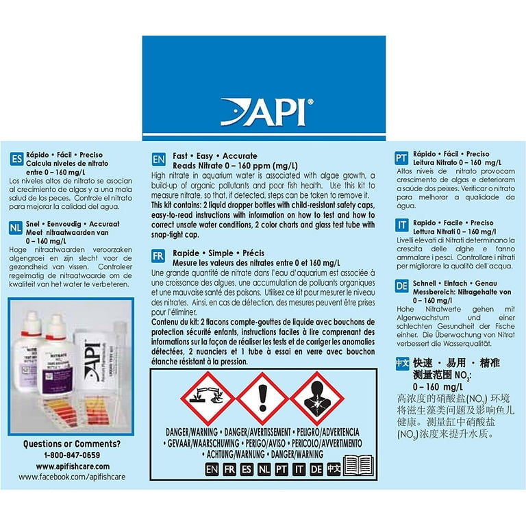 Aquarium test top kit walmart