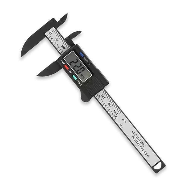 Kenally Calibrador digital, equipo metalúrgico preciso, calibradores Vernier de 100mm que funcionan con batería, reglas de trabajo, accesorio Accesorios para bloques patrón 0-100 mm