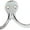 Chrome, variant on National Hardware N327-619 MPB163 Double Clothes Hooks in White, 2 pack