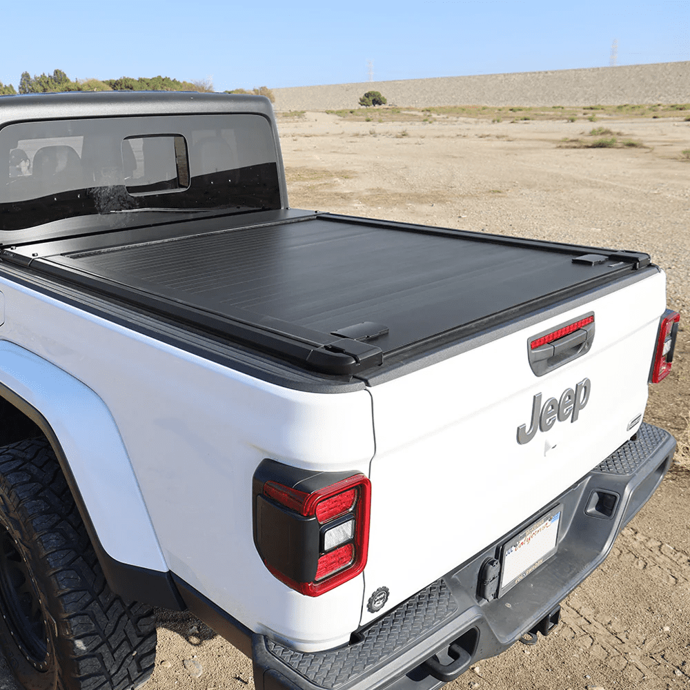 Syneticusa MR Series Retractable T-Slot Rails Hard Truck Bed Cover for 2009-2026 Ram 1500 5.7ft Bed