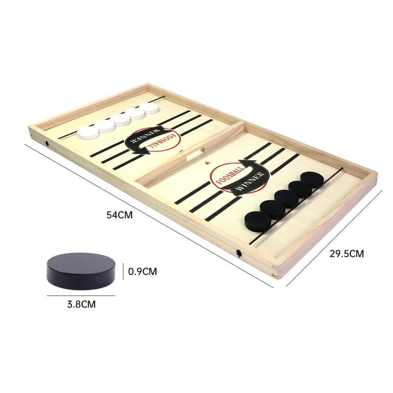 Fast Sling Puck Game,Desktop Battle 2 in2 Wooden Hockey Game,Funny  Slingshot Board Games,Adults or Kids Party Family Parent Child Interaction  Toys-Foosball Fast Winner Game: Buy Online at Best Price in UAE 