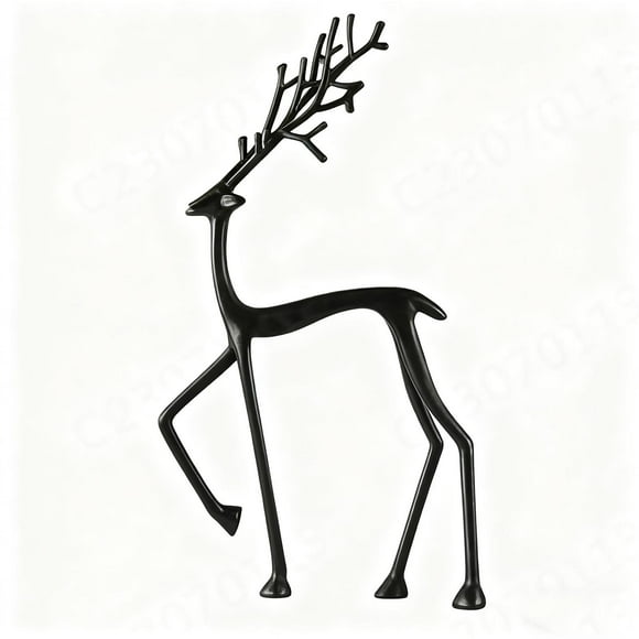 Black Snowflake String Ornaments With 12 Pieces, Christmas Tree And Window Hanging Decor For Winter Wonderland Theme