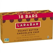 Larabar Peanut Butter Chocolate Chip, Gluten Free Fruit & Nut Bars, 18 ct