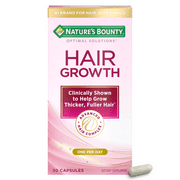 Natures Bounty Optimal Solutions Hair Growth Supplement for Women with Biotin, 30 Capsules