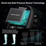 Nekteck Leg Compression Massager Recovery System, Cordless Full Leg Massager for Circulation and Pain Relief, Compression Boots with 6 Modes 4 Intensities, Relaxation, Fathers Day Gift for Dad/Mom