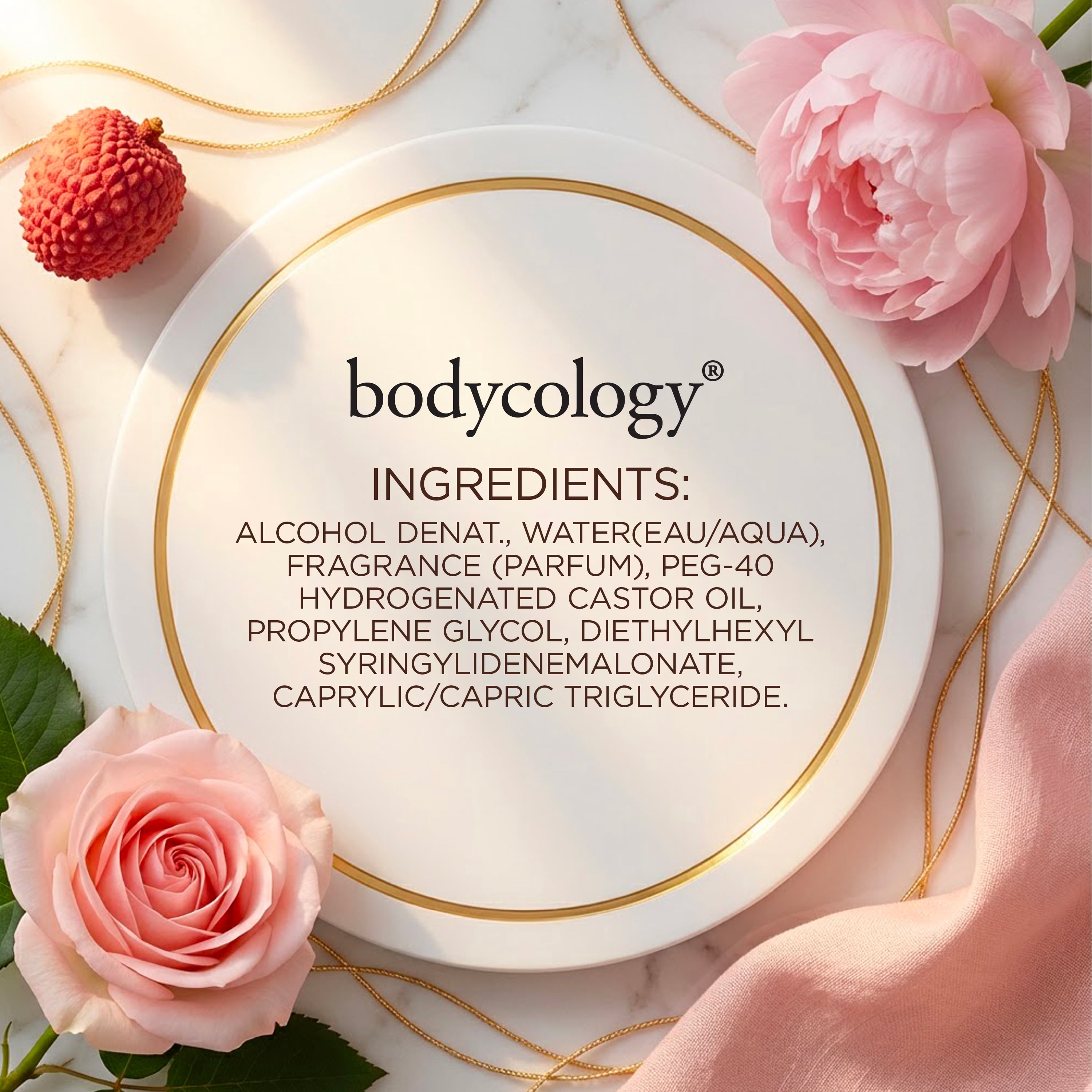 Bodycology Luxe Fragrance Body Mist, Are You Fleur Real, 8 fl oz