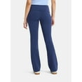 thumbnail image 3 of No Boundaries Flare Pants with Foldover Waistband, 32'' Inseam, Women's XS-XXL, 3 of 5