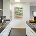 thumbnail image 3 of Epic Graffiti 'Color Wave Pattern' by Zigen Tanabe, Acrylic Glass Wall Art, 24"x36", 3 of 3