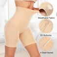 thumbnail image 3 of FITVALAN Tummy Control Shapewear Shorts for Women High Waisted Body Shaper Panties Slip Shorts Under Dresses Thigh Slimmer, 3 of 6