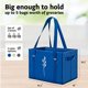 thumbnail image 5 of Bolsas reutilizables para comestibles [paquete de 3], bolsa grande para comestibles, bolsa plegable resistente al agua para ropa, juguetes, zapatos y picnic, 5 of 5