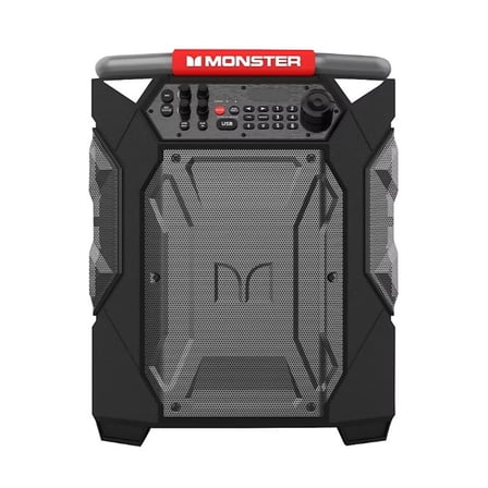 Restored Monster Rockin' Roller 300 Indoor/Outdoor Portable Bluetooth Speaker MNRR300 (Refurbished)