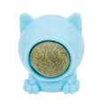 thumbnail image 3 of Catnip Ball Cat Rotation Silvervine Limpieza de dientes Juguetes interactivos (Azul) Likrtyny Para estrenar, 3 of 7