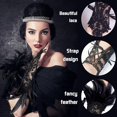 thumbnail image 2 of Guantes de Encaje de Plumas, Guantes de Encaje Vintage, Guantes de Encaje, Adecuados Para Fiestas Nocturnas, Carnaval, Halloween, Graduaciones, Cosplay, Fiesta, 2 of 5