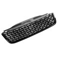 thumbnail image 4 of Rejilla de malla para parachoques delantero, color negro brillante, para Land Rover Discovery 5 2017-2018, 4 of 10