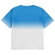 thumbnail image 5 of Tops para hombre, blusas y camisas de manga corta con cuello redondo para hombre, blusa informal grande con cuello redondo y manga corta degradada, blusa de poliéster para hombre, 5 of 5