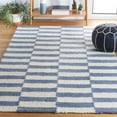 thumbnail image 2 of SAFAVIEH Vermont Yasmin Plaid Area Rug, Ivory/Blue, 6' x 6' Square, 2 of 8