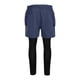 thumbnail image 5 of Pantalones largos para hombre, con bolsillos a juego, cremallera y cordón, pantalones casuales de algodón y seda fresca para hombre, 5 of 6