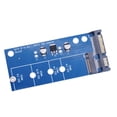 thumbnail image 4 of M.2 NGFF Converter B Key M2 SATA Riser para 2230-2280 M.2 SATA SSD (Azul), 4 of 4