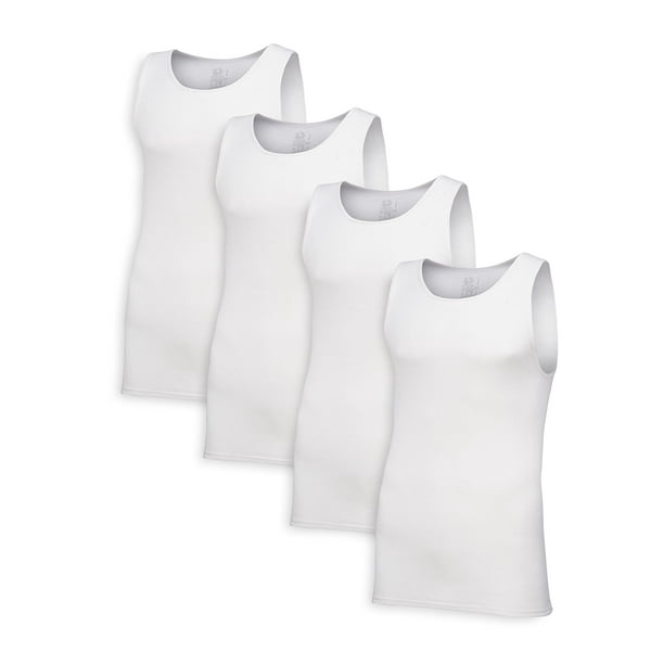 Shirt Fruit of the Loom, camiseta premium para hombre, paquete de 4