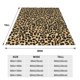 thumbnail image 3 of Balery Leopard Print Manta de Felpa Suave y Acogedora – Cobija de Franela Aterciopelada para Cama, Lavable y Cálida para Sofá, Mascotas, Transpirable-50"x40", 3 of 7