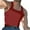 Red, variant on AnuYalue Men's Big and Tall Tank Tops Square Cut Muscle Tanks Fashion Sleeveless Athletic Shirt Slim Fit Soild Color Shirts