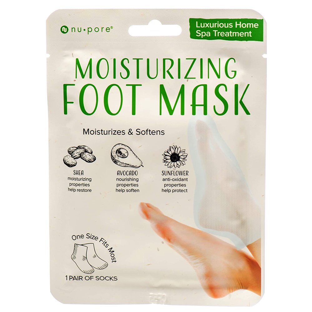 NuPore Korean Moisturizing Socks Luxurious Home Spa Treatment Foot