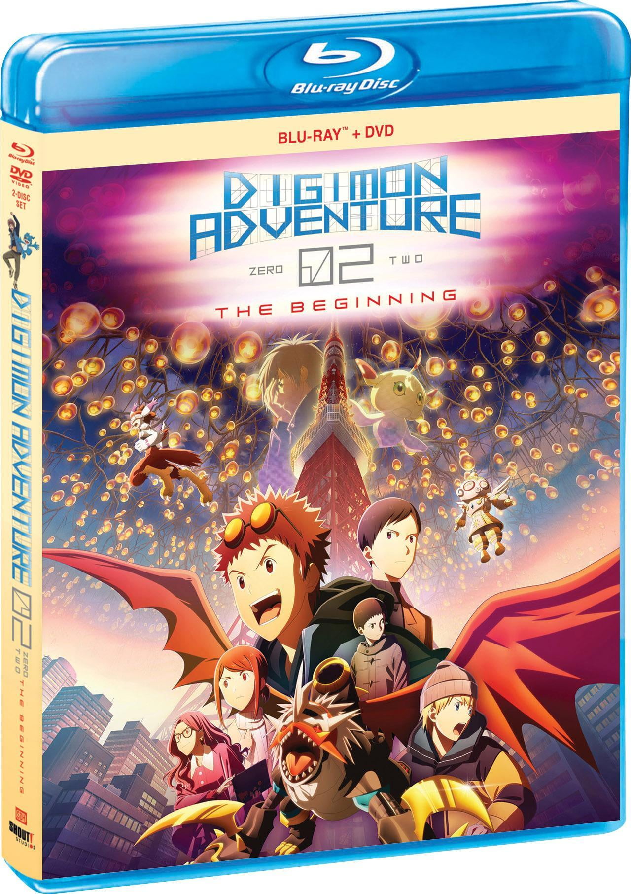 Digimon Adventure 02: The Beginning (Blu-ray + DVD), Shout! Factory, Anime  - Walmart.com