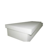 Foamrush 0.5" Height x 32" Width x 68" Length Upholstery Foam Cushion High Density