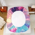 thumbnail image 5 of Homewish 3D Butterfly Queen Sheet Set (4-Piece) Princess Castle Pink Blue Decor For Girls, 5 of 7