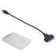 thumbnail image 4 of Cable adaptador de disco duro Cable de conversión SATA USB3.0 HDD/SSD de 2,5 pulgadas con caja de protecciónBlanco, 4 of 5
