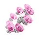 thumbnail image 4 of SWETRACE 8Ud Pomos Para Muebles Color Rosa De Cristal Duro Con Tornillos Para Armarios, 4 of 8